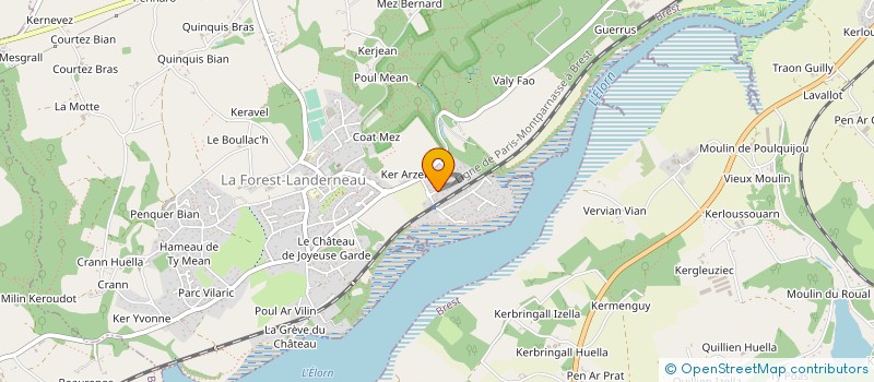 localisation de l'entreprise SARL Y.E.E.S  DINARD