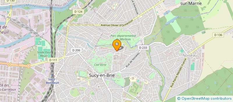 localisation de l'entreprise SARL YAD à SUCY-EN-BRIE