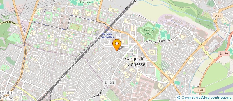 localisation de l'entreprise SARL YAKAMOZ  GARGES-LES-GONESSE