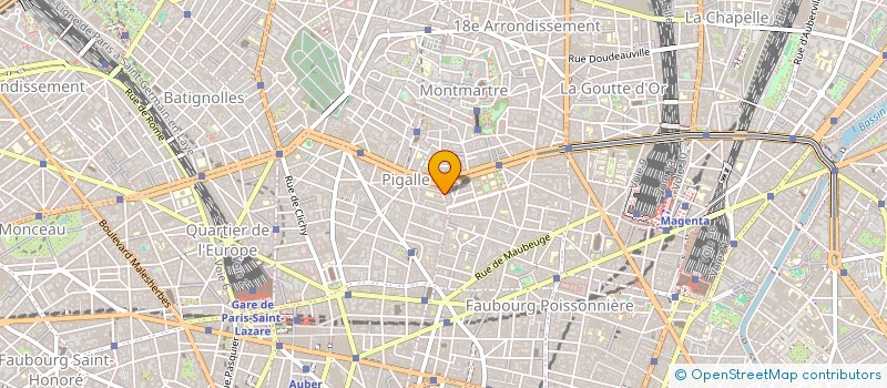 localisation de l'entreprise SARL YAN  PARIS