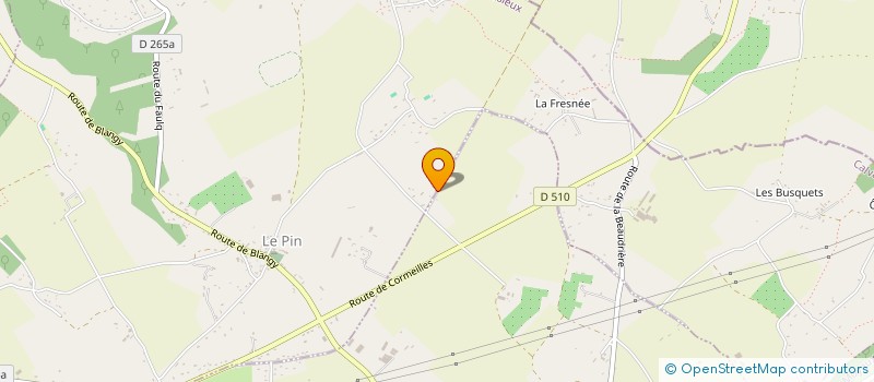 localisation de l'entreprise SARL YANNICK COSTARD à LE PIN
