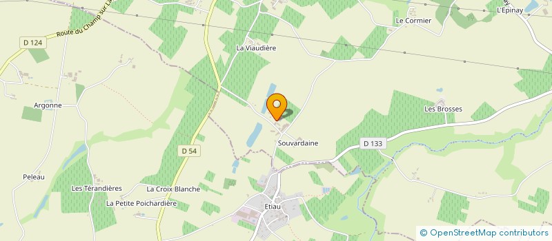 localisation de l'entreprise SARL YANNICK ROCHARD ET FILS à BELLEVIGNE-EN-LAYON
