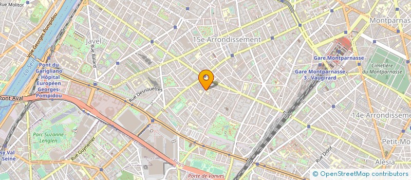 localisation de l'entreprise SARL YANTZ COIFFURE à PARIS