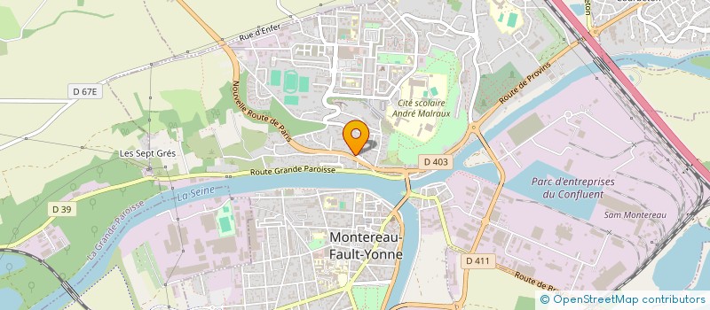 localisation de l'entreprise SARL YAPRAK à MONTEREAU-FAULT-YONNE