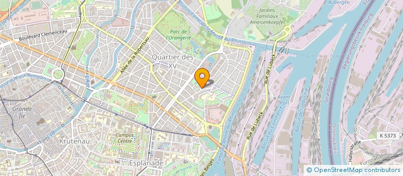 localisation de l'entreprise SARL YASIN à STRASBOURG