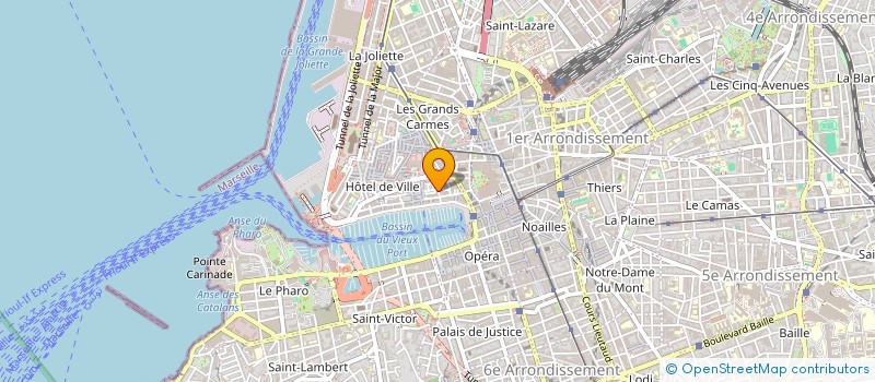 localisation de l'entreprise SARL YASMINE H à MARSEILLE