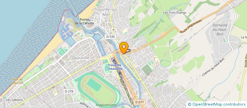 localisation de l'entreprise SARL YASS  TROUVILLE-SUR-MER