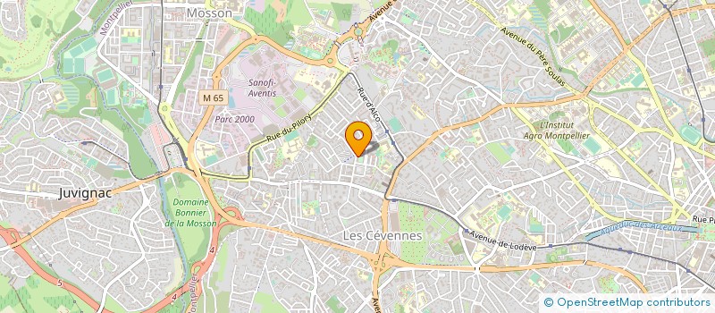localisation de l'entreprise SARL YASSIN A à MONTPELLIER
