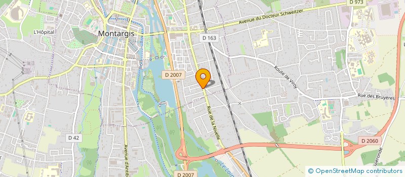 localisation de l'entreprise SARL YAVUZ-BOIS à MONTARGIS