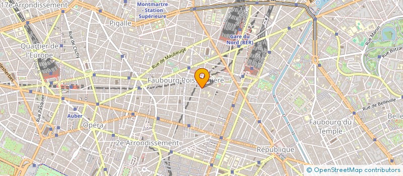 localisation de l'entreprise SARL YAZ à PARIS