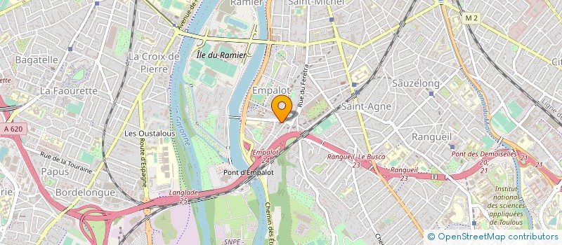 localisation de l'entreprise SARL YAZID à TOULOUSE