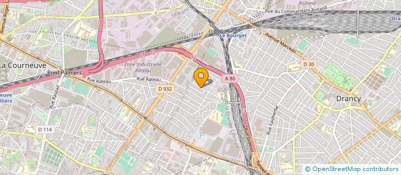 localisation de l'entreprise SARL YBS à DRANCY