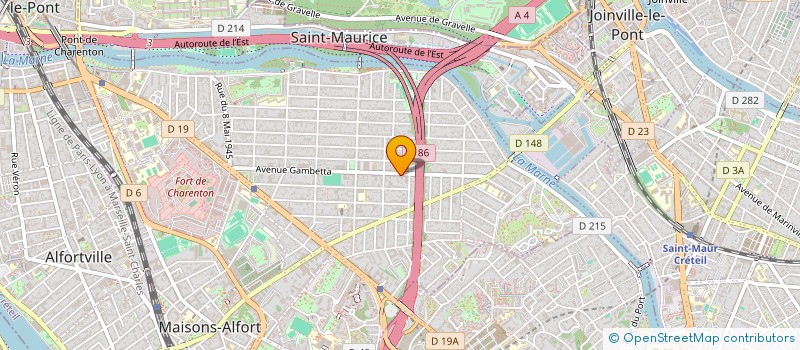 localisation de l'entreprise SARL YC PATRIMOINE  MAISONS-ALFORT