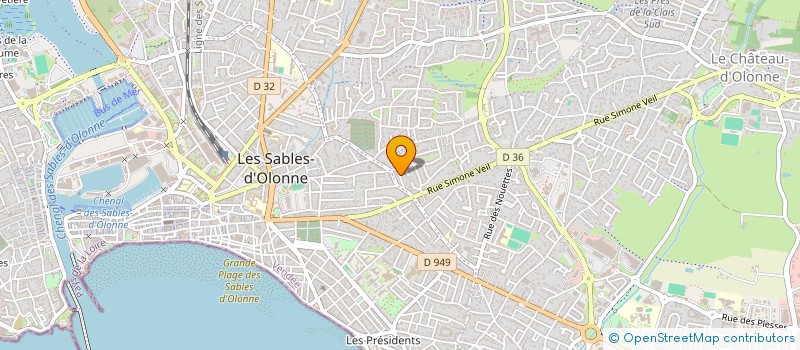 localisation de l'entreprise SARL YEBRA à SAINTE-FOY