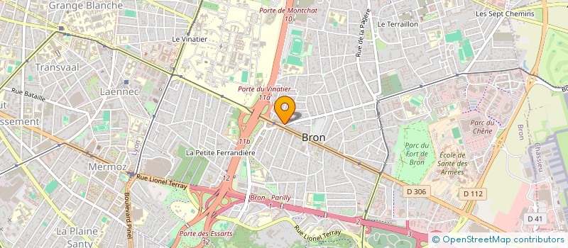 localisation de l'entreprise SARL YENIL  BRON