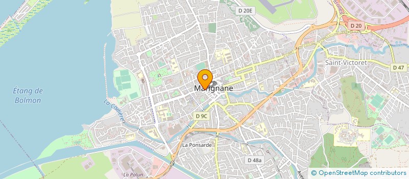 localisation de l'entreprise SARL YIL-BAT à MARIGNANE