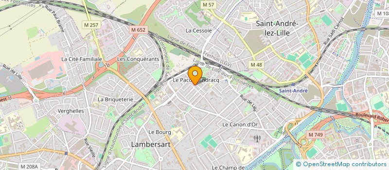 localisation de l'entreprise SARL YILDIZ à LAMBERSART