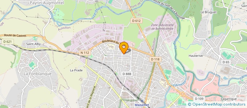 localisation de l'entreprise SARL YILMAZ  AUSSILLON