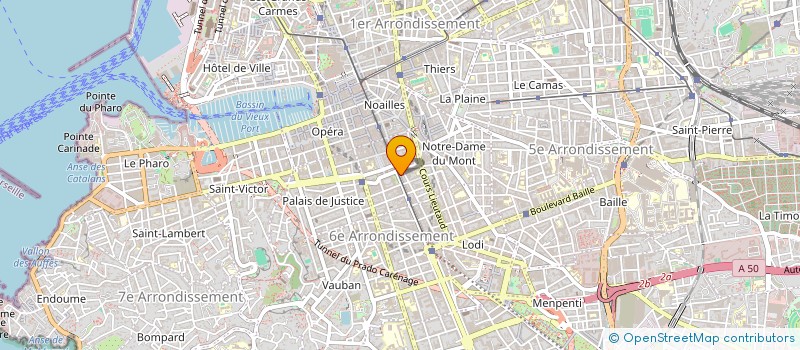 localisation de l'entreprise SARL YL TEXTILE à MARSEILLE