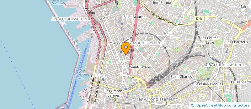 localisation de l'entreprise SARL YLAN à MARSEILLE