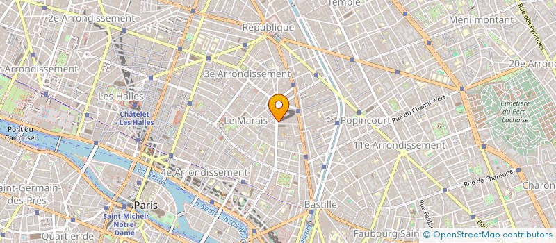 localisation de l'entreprise SARL YOAV à PARIS