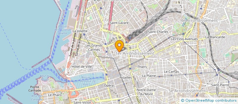 localisation de l'entreprise SARL YOCOTEX à MARSEILLE