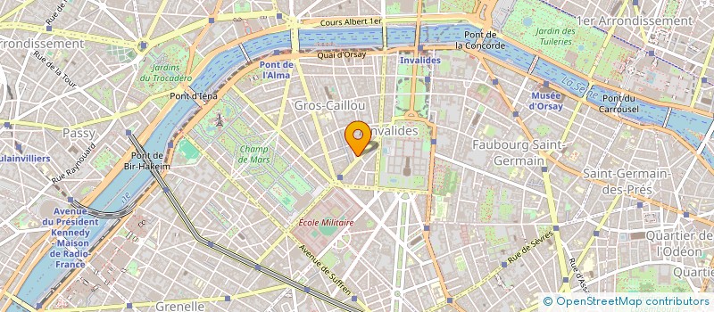 localisation de l'entreprise SARL YONALA  PARIS