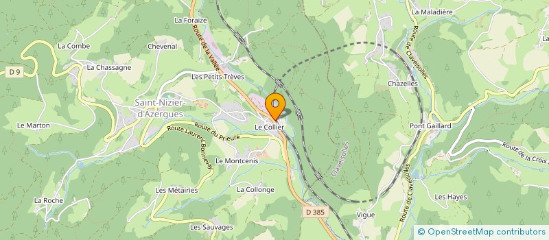 localisation de l'entreprise SARL YOTASOFT  SAINT-NIZIER-D AZERGUES