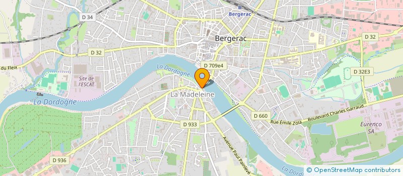 localisation de l'entreprise SARL YOUKI à BERGERAC