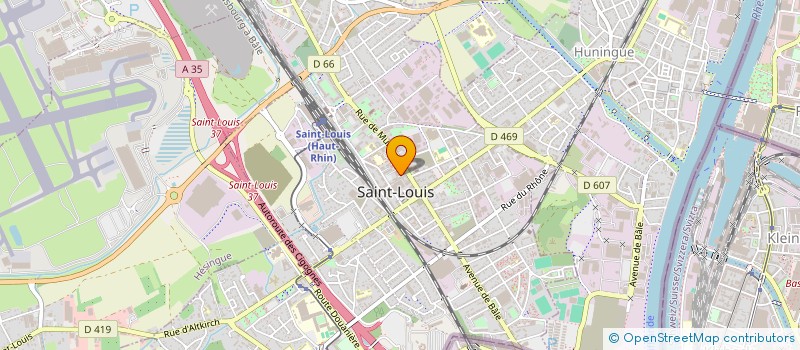 localisation de l'entreprise SARL YOUNG AND BEAUTIFUL à SAINT-LOUIS