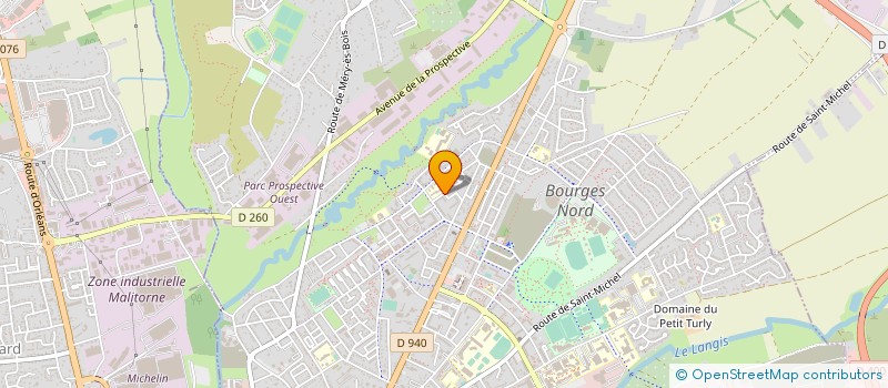 localisation de l'entreprise SARL YOUPI à BOURGES