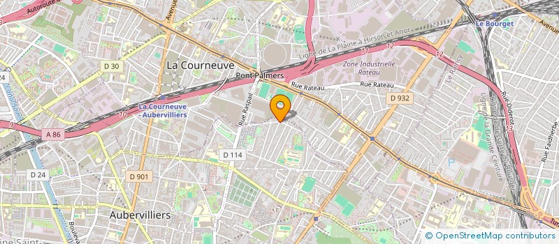localisation de l'entreprise SARL YOUSRA à AUBERVILLIERS