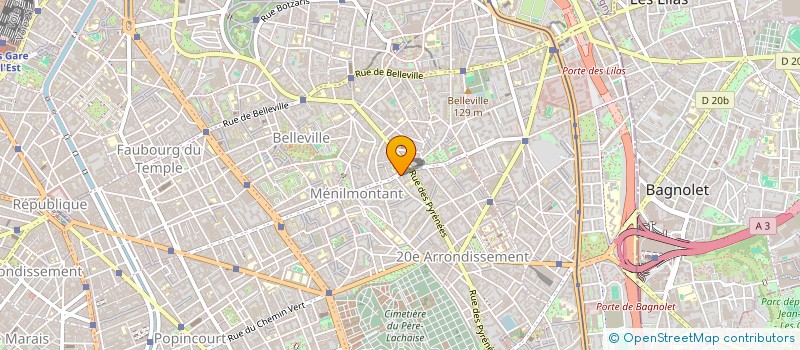 localisation de l'entreprise SARL YOUSRA  PARIS