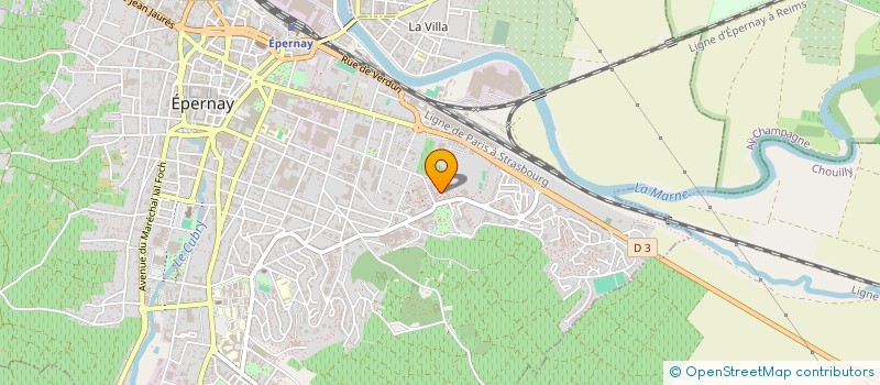 localisation de l'entreprise SARL YOZGAT  EPERNAY