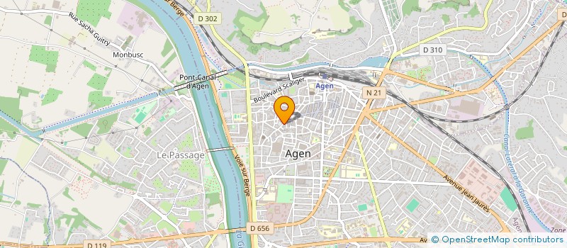 localisation de l'entreprise SARL YPOKAMP à AGEN