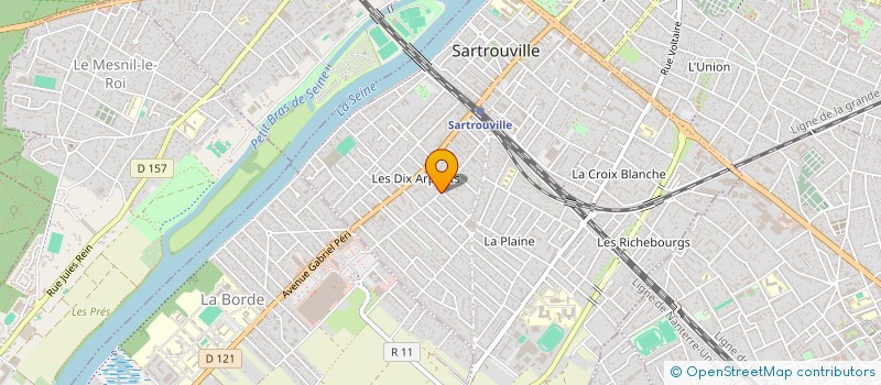 localisation de l'entreprise SARL YR-78  SARTROUVILLE