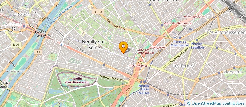 localisation de l'entreprise SARL YSQ à NEUILLY-SUR-SEINE