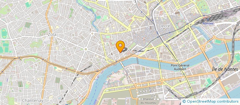 localisation de l'entreprise SARL YUGIN à NANTES
