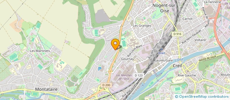 localisation de l'entreprise SARL YUKSEL à MONTATAIRE