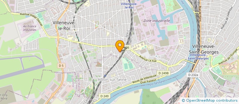 localisation de l'entreprise SARL YVES DELAHAYE à VILLENEUVE-LE-ROI