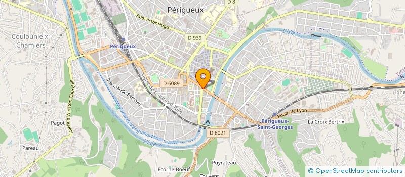 localisation de l'entreprise SARL YVES WOLMER à PERIGUEUX