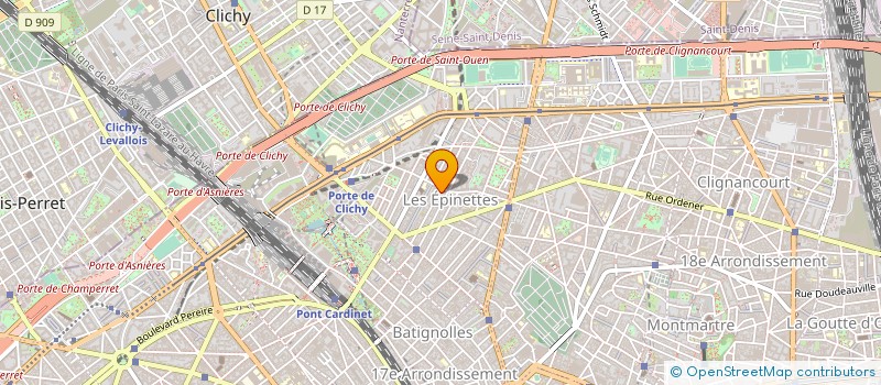 localisation de l'entreprise SARL YXOS  PARIS