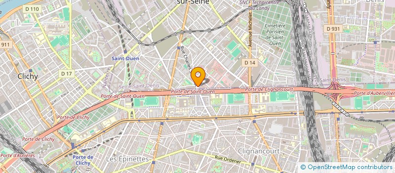 localisation de l'entreprise SARL ZAHIR DEVELOPPEMENT à SAINT-OUEN-SUR-SEINE