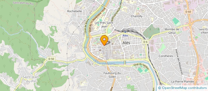 localisation de l'entreprise SARL ZAHRA à ALES