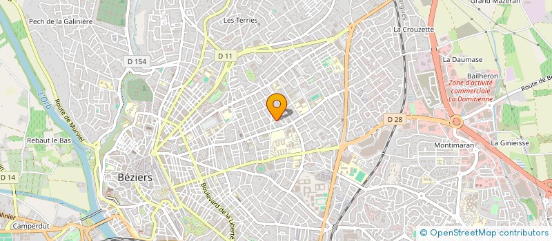 localisation de l'entreprise SARL ZAIKH / SPEED CLEANER SERVICES à BEZIERS