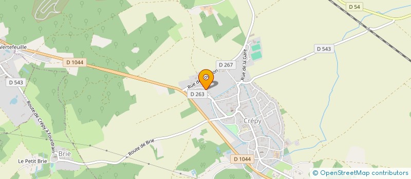 localisation de l'entreprise SARL ZANCHET à CREPY