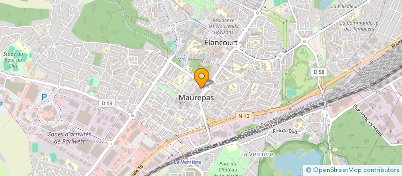 localisation de l'entreprise SARL ZANNI FRERES  MAUREPAS