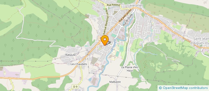 localisation de l'entreprise SARL ZAYANE à LAVELANET