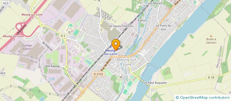 localisation de l'entreprise SARL ZEDKA TRANSPORTS à MEUNG-SUR-LOIRE