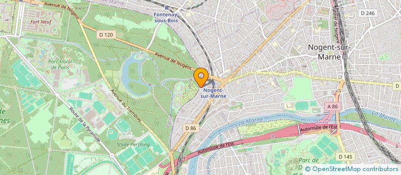 localisation de l'entreprise SARL ZEF PFEFFER  NOGENT-SUR-MARNE